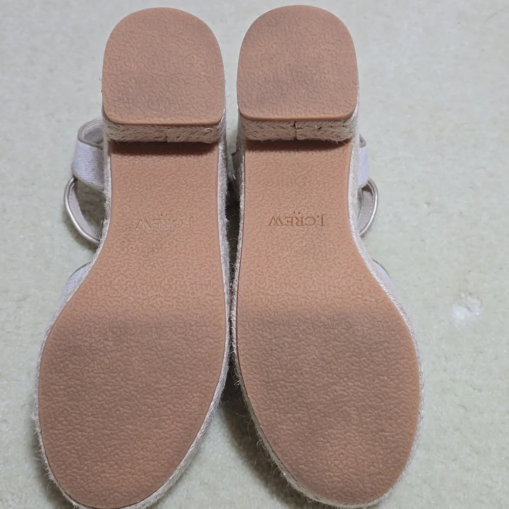 J. Crew Platform Espadrille Sandals